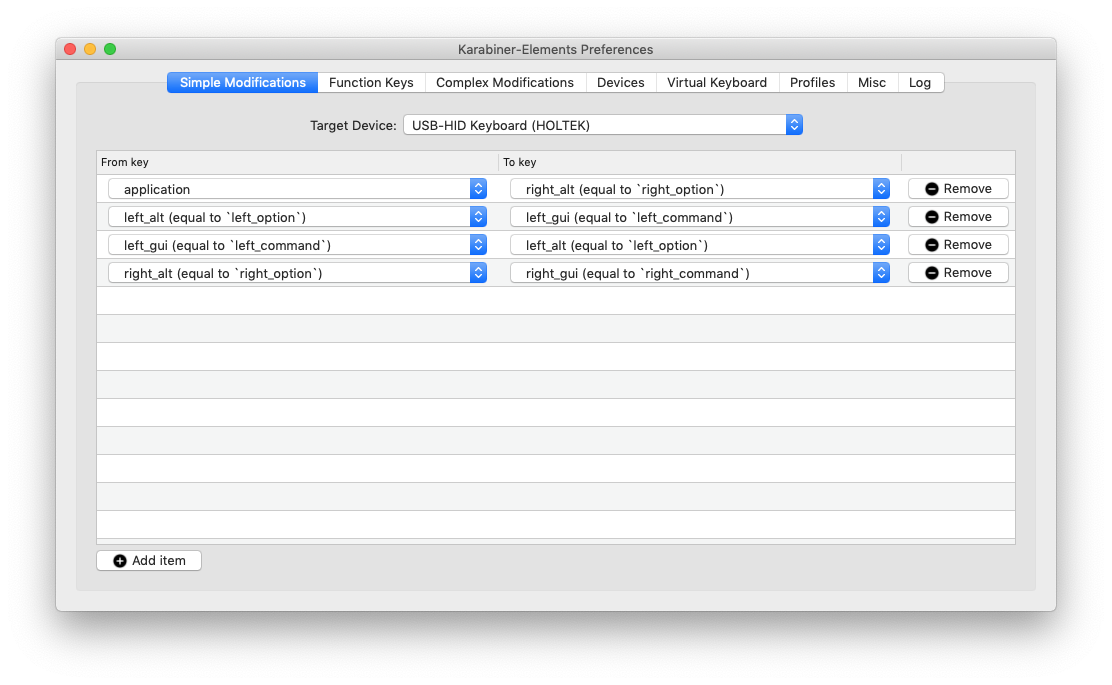 Karabiner: Fix Right Option Key