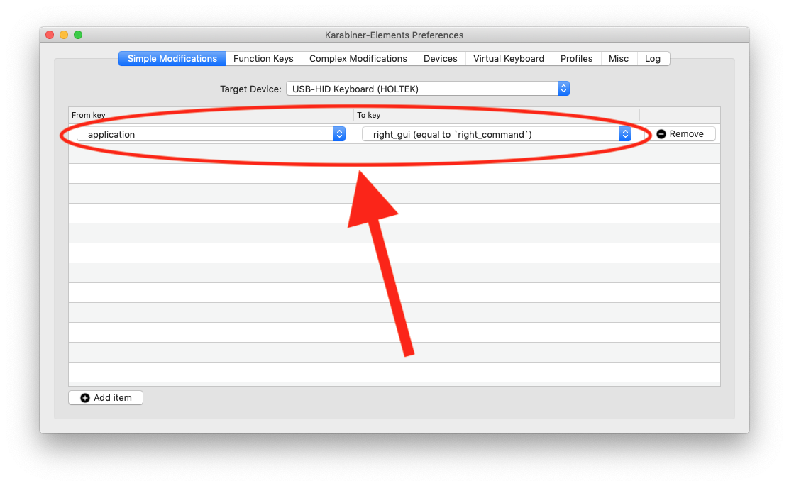 Karabiner: Fix Right Option Key